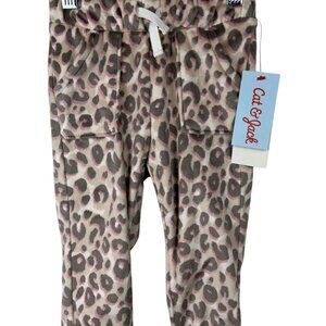 Cat & Jack Neutral Leopard Print Joggers
